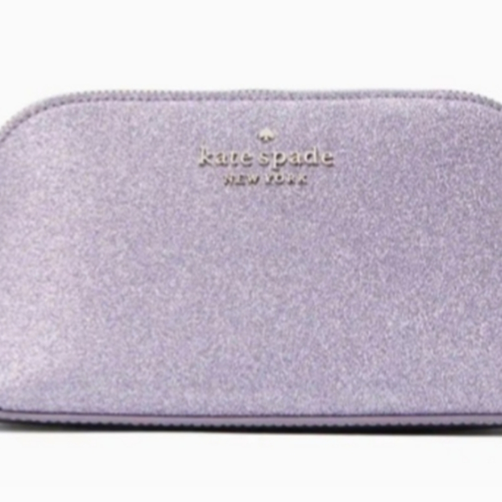 Kate Spade Gray Cosmetic Bag